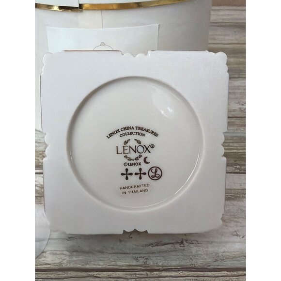 3 X Lenox China Treasures Empire Collection Trinket Box Greek Pagoda Mosque NEW - Picture 12 of 16